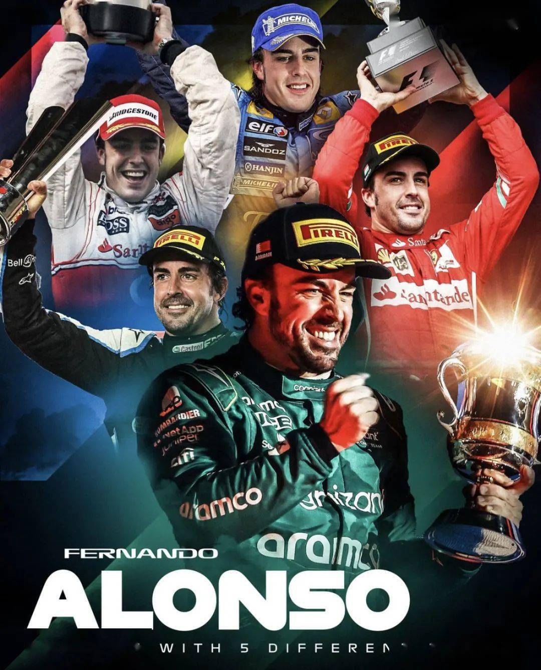 红牛二队轻取阿斯顿马丁，阿隆索统治全场的简单介绍