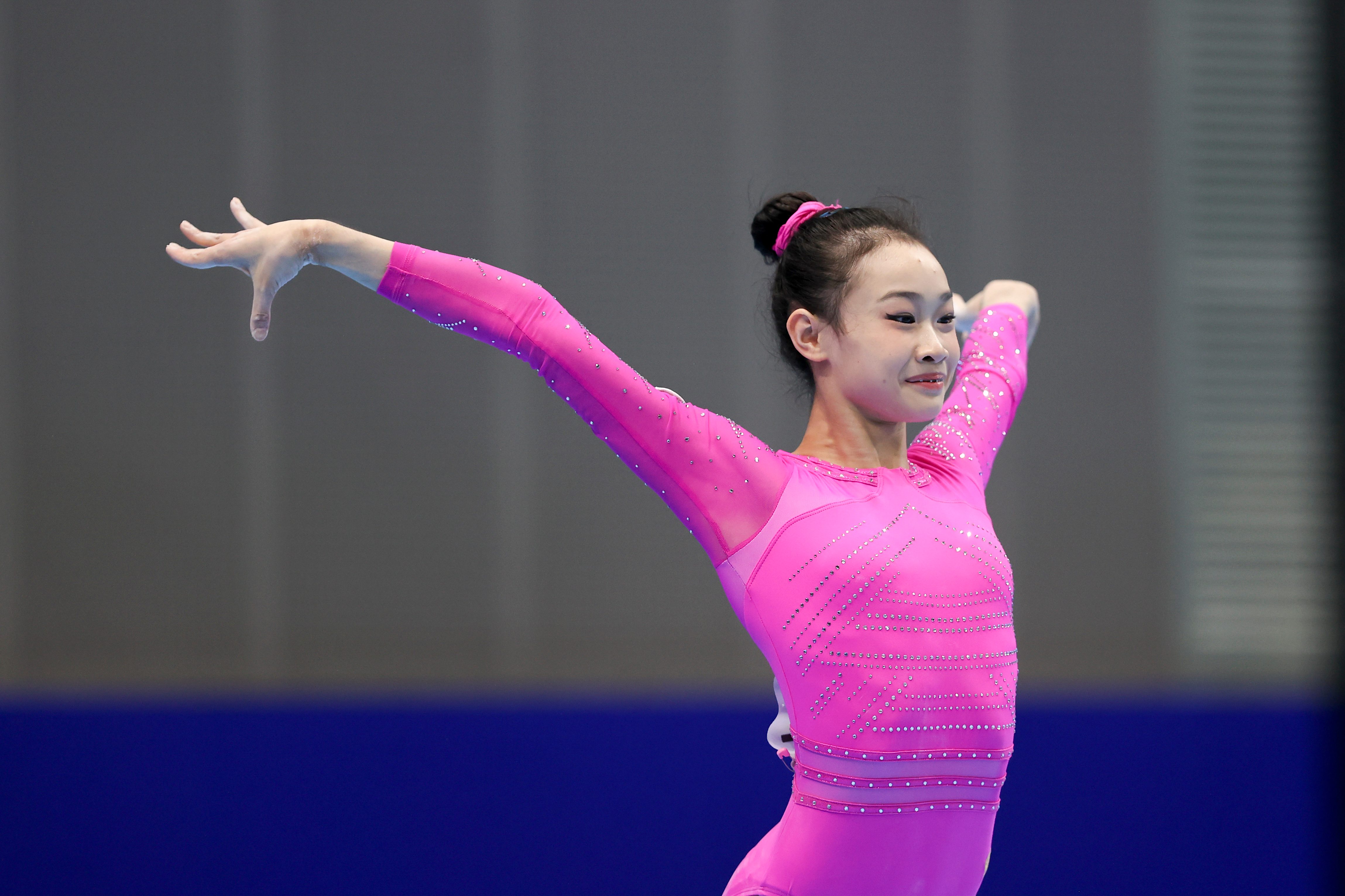 女子体操总决赛中国选手夺冠